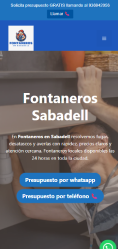 Captura de móvil del caso "Cómo Google se convirtió en el principal canal de captación de clientes de un fontanero en Sabadell"